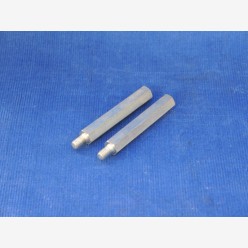 Spacer rod 60 mm, 10 mm hex (lot of 2)
